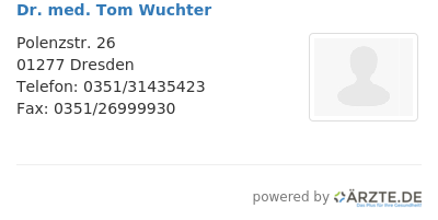 Dr med tom wuchter