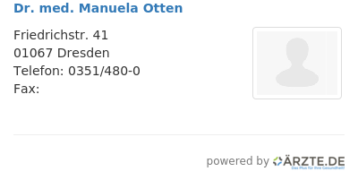 Dr med manuela otten
