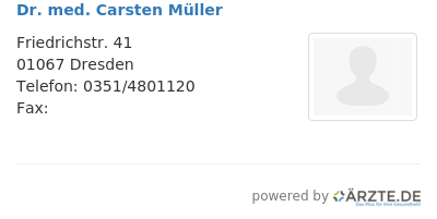 Dr med carsten mueller 549917