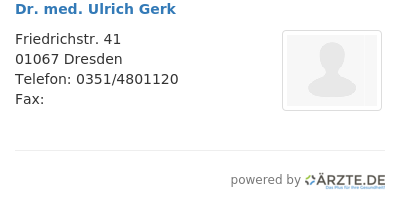 Dr med ulrich gerk