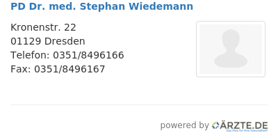 Pd dr med stephan wiedemann 593885