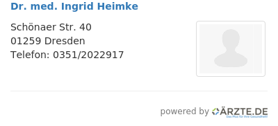 Dr med ingrid heimke