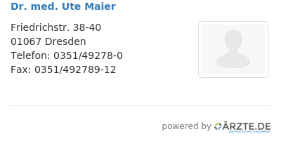 Dr med ute maier 544119