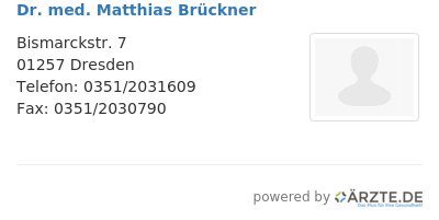 Dr med matthias brueckner