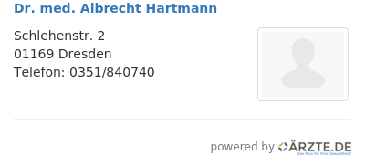 Dr med albrecht hartmann 647834