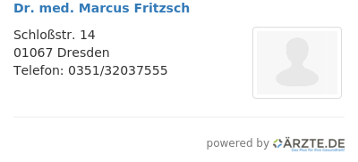 Dr med marcus fritzsch 448116