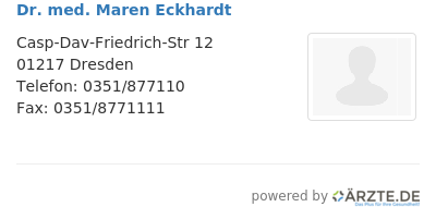 Dr med maren eckhardt