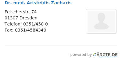 Dr med aristeidis zacharis