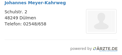 Johannes meyer kahrweg