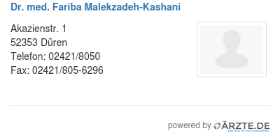Dr med fariba malekzadeh kashani