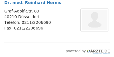 Dr med reinhard herms