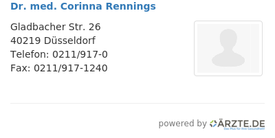 Dr med corinna rennings