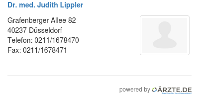 Dr med judith lippler