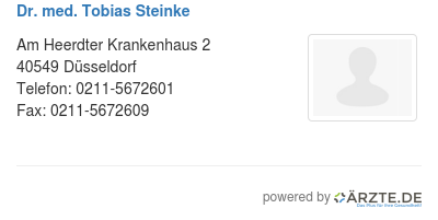 Dr med tobias steinke