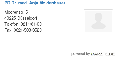 Pd dr med anja moldenhauer