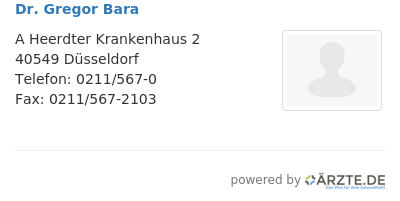 Dr gregor bara 579226