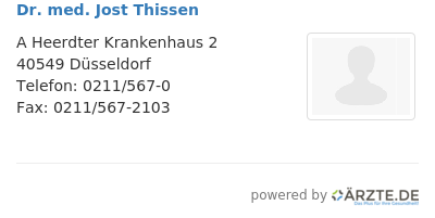 Dr med jost thissen 579191