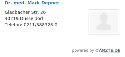 Dr med mark depner