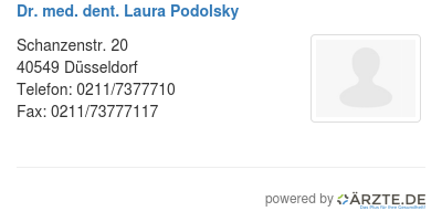 Dr med dent laura podolsky