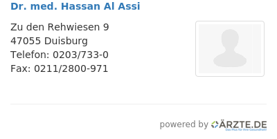 Dr med hassan al assi