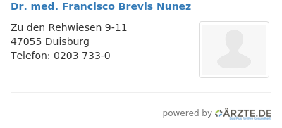 Dr med francisco brevis nunez