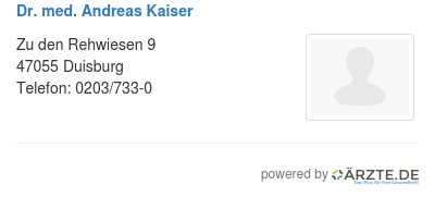 Dr med andreas kaiser 473247