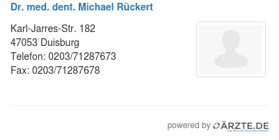 Dr med dent michael rueckert
