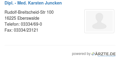 Dipl med karsten juncken
