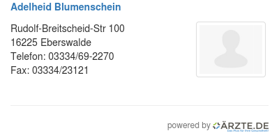 Adelheid blumenschein