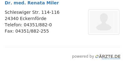 Dr med renata miler 591804