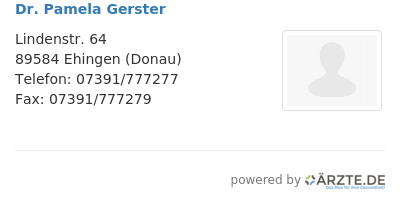 Dr pamela gerster