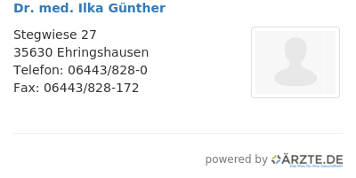Dr med ilka guenther 644498