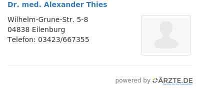 Dr med alexander thies 544123