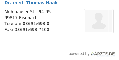 Dr med thomas haak 644416