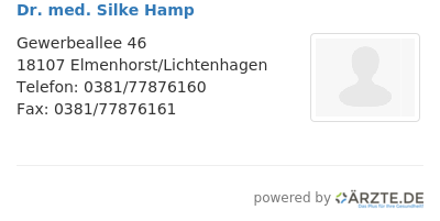 Dr med silke hamp 666733