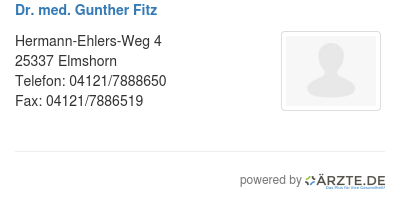 Dr med gunther fitz