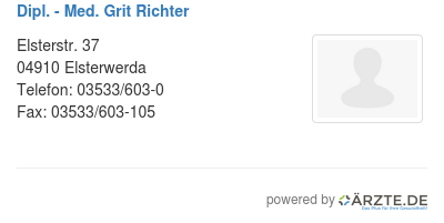 Dipl med grit richter