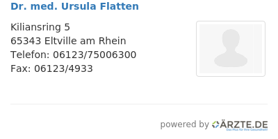 Dr med ursula flatten