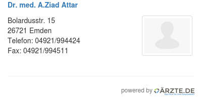 Dr med a ziad attar
