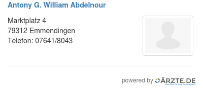 Antony g william abdelnour