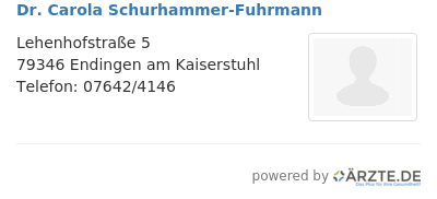 Dr carola schurhammer fuhrmann