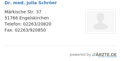 Dr med julia schroeer 657192