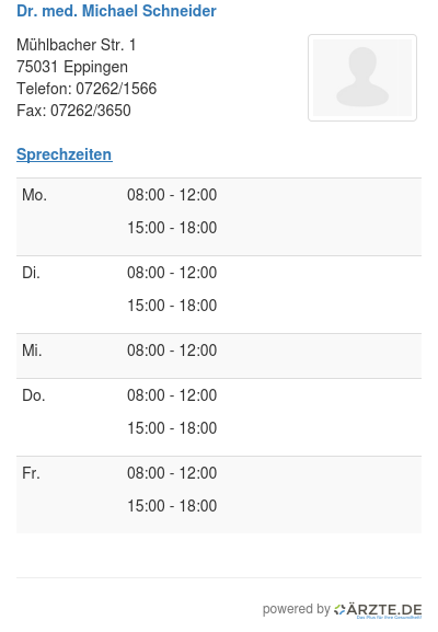 Dr med michael schneider 293181