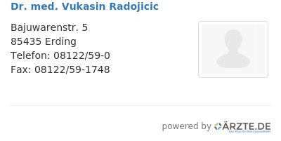 Dr med vukasin radojicic
