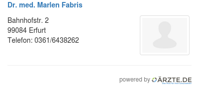 Dr med marlen fabris