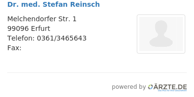 Dr med stefan reinsch 553877