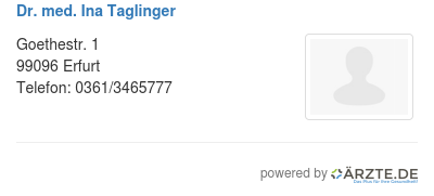 Dr med ina taglinger
