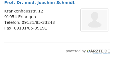 Prof dr med joachim schmidt 257997