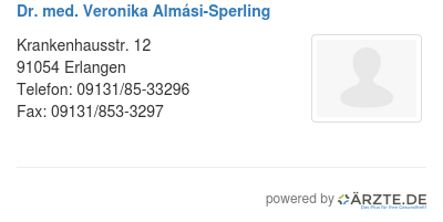 Dr med veronika almasi sperling