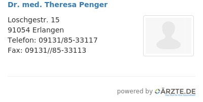 Dr med theresa penger